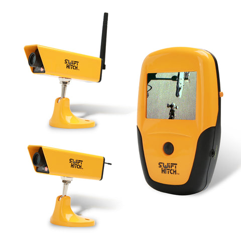 Swift Hitch SH03D - Waterproof Digital Portable Wireless Travel Trailer Two Camera System - Swift Hitch - Suntronics Technologies Inc